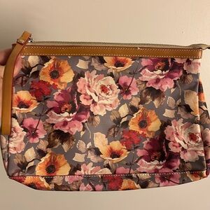 Cavalcanti leather Floral Handbag made in Italy